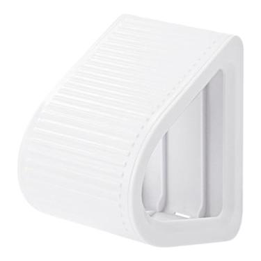 Imagem de Kokiya Apoio para os pés no chuveiro, acessório antiderrapante, sem necessidade de furar, autoadesivo, compacto e fácil de instalar, Branco