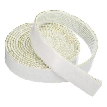 Imagem de Ioensy Fita de vedação para fogão, cordão de vedação para fogão, instalação simples, fita dupla face de fibra de vidro, cordão de para lareira, para casa e, 3mm X 25mm X 3m