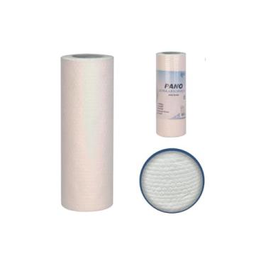 Imagem de Rolo de Pano Ultra Absorvente Multiuso, 100 Folhas, PP com Polpa de Madeira, 25x30cm, 320g