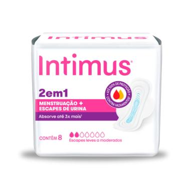 Imagem de Absorvente Externo Intimus 2 em 1 - 8 Unidades