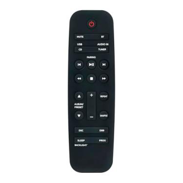 Imagem de Substitua o controle remoto compatível com Philips AZ700T AZ700T/37 Boombox CD Player sistema de som estéreo, máquina de som de CD, sistema estéreo portátil