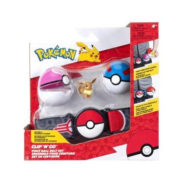 Imagem de Cinto Com Boneco Eevee E 2 Pokébolas - Pokémon