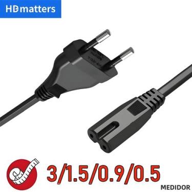 Imagem de Cabo De Alimentação Europeu Para DJI Mavic Air 2/2S PS4 PS5 Xbox TV IE