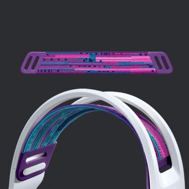 Imagem de Logitech Lightspeed Wireless DtsX V2.0 Fone De Ouvido Branco