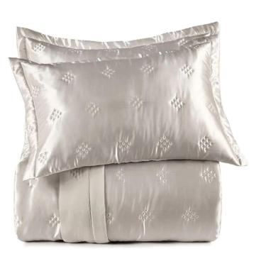 Imagem de Jogo De Colcha Casal 3 Peças Ultrawave Deluxe Toque Acetinado Altenburg Bege