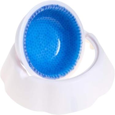 Imagem de Tigela Bebedouro Refrescante para Cães e Gatos, Água Gelada por Horas, 500ml,Dispensador de Água para Animal