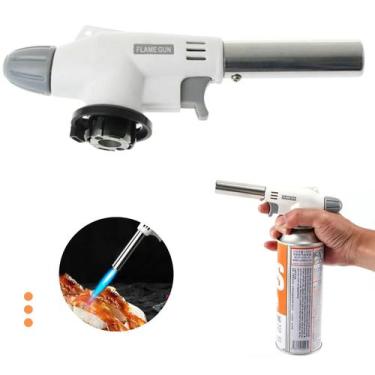 Imagem de Culinário Maçarico Gourmet Fogo Regulável Portátil Profissional - Oási