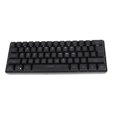 Imagem de SUNGOOYUE Teclado para Jogos V700 RGB, 61 Teclas, ABS Preto, USB Com Fio, Luz de Fundo Dinâmica, Controle de Volume, Compatível Com Laptop e Desktop