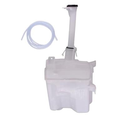 Imagem de ApplianPar Conjunto de tanque de reservatório de fluido para lavadora de para-brisa dianteiro com tampa e bomba para Toyota Corolla 2014-2019