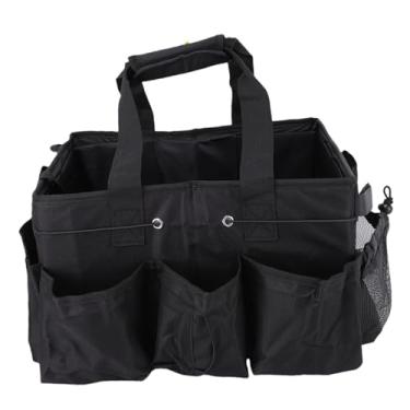 Imagem de Asixxsix Caddy Bag Limpante Portável, Large Cleaning Supplies Organizer com Handle, Adjustable Shoulder, Strap Dividers, Cleaning Caddy Bag for Cleaning Housekeeper Car Cleaning