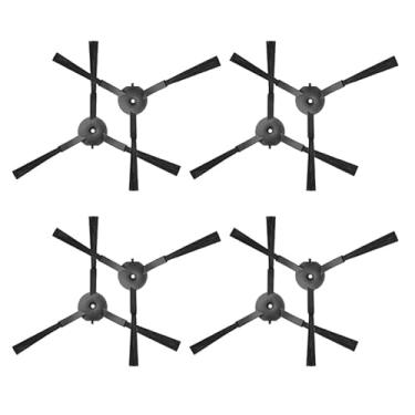 Imagem de Acessórios para aspirador robô - Escova rotativa + Escova lateral + Filtro HEPA + Pano de limpeza (peças de reposição), compatíveis com os modelos 360 S10, X100 MAX e 2pro.(8 Side Brush)