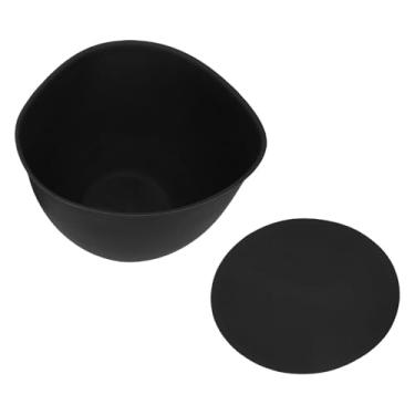 Imagem de MAVIS LAVEN Forro de Tigela de Silicone, Inserção Antiaderente Grau Alimentício para Batedeira KSM150 KSM180 KSM170 KSM160 KSM155 5QT, Com Tampa de Substituição (BLACK)