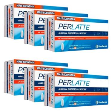 Imagem de Perlatte 9.000fcc Kit C/06 Caixas C/60 Comprimidos Cada