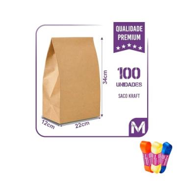 Imagem de Kit Saco de Papel SOS M 80x45cm Com Fita Cetim Impressa 22mmx10mts