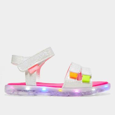 Imagem de Sandália Infantil Pampili Casual Com Led Menina-Feminino