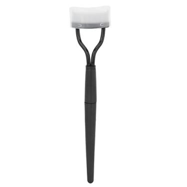 Imagem de Dioche Pente de Cílios Escova Separadora Aço Inoxidável Dobrável Reutilizável Aplicador Rímel Definidor para Viagens Em Casa Loja Cosméticos Preto