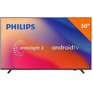 Imagem de PHILIPS Smart TV 50" 4K Android Ambilight 50PUG7907/78, Google Assistant, Comando de Voz, Dolby Vision/Atmos, VRR/ALLM, Bluetooth 5.0, 4 HDMI