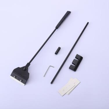 Imagem de Raspador de algas para aquário - limpador de aquário de vidro de 66 cm com 5 lâminas de aço inoxidável