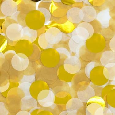 Imagem de Pacote com 2000 Confetes Decorativos, 2,5 cm, Colorido Grande, Confetti Birthday Pastel para Decoração de Festa de Casamento de Aniversário 20 g