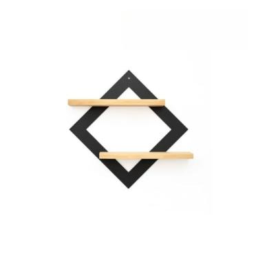 Imagem de Prateleira Suspensa Parede Madeira Pinus Design Moderno Decorativa Para Sala e Quarto Organiza Plantas e Objetos,Amantes de Decoração(1)