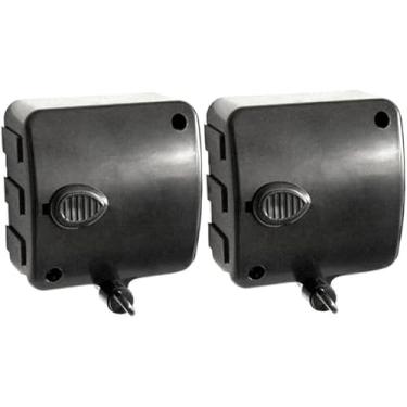 Imagem de Varal Retrátil Automático Modular 6 metros cada corda até 6kg Kit Peças Corda (preto, 2)