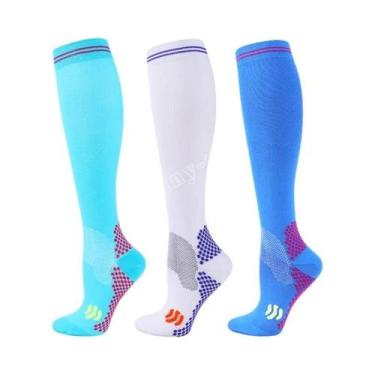 Imagem de Meias De Compressão Para Homens E Mulheres 20-30 Mmhg Para Corrida Cic
