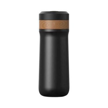 Imagem de Copo De Café French Press Portátil De 320ml Em Aço Inoxidável, Termo D