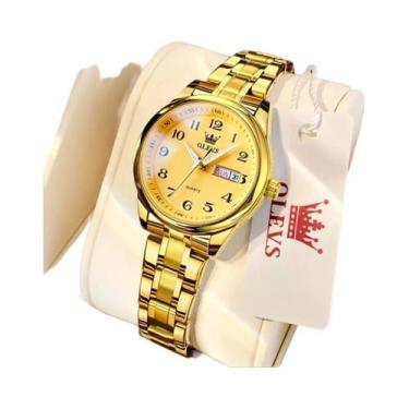 Imagem de Relógio Feminino À Prova D'Água Com Luz, Mostrador Pequeno Simples Em 