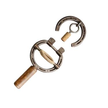 Imagem de Abridor De Garrafas De Vinho, Utensílios De Cozinha Montados Na Parede Com Design Em Ferradura, Abridor De Garrafas Estiloso, Para Adultos Homens Mulheres Idosos Presente Natal Bar Campismo