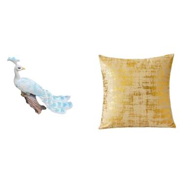 Imagem de Whtkoph Capa de Almofada com Escultura, Ornamento Decorativo para Jardim, Fronha Elegante para Sofá, Casa, Sala de Estar E Escritório.