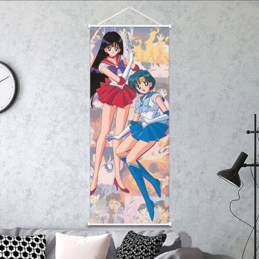 Imagem de Arte de parede em tela Sailors Moons Hinos Reis Mizuno Ami Anime