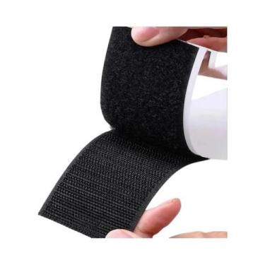 Imagem de Fita tiras autocolantes Autoadesiva Forte 3m Nylon Com Fecho De Gancho