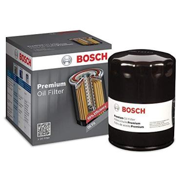 Imagem de Filtro de óleo premium Bosch 3330 com tecnologia de filtragem Filtech – Compatível com Audi, Chrysler, Dodge, Ford, Jeep, Lexus, Lincoln, Mazda, Mercury, Saab, Toyota, Volkswagen