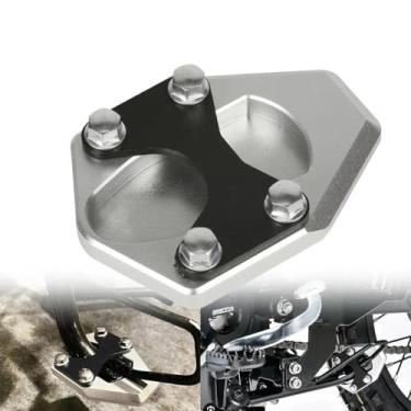 Imagem de Preto CT125 Extensor de suporte lateral para pés acessórios de placa de suporte compatíveis com Trail125 2021-2023 Ct125 2020-2023