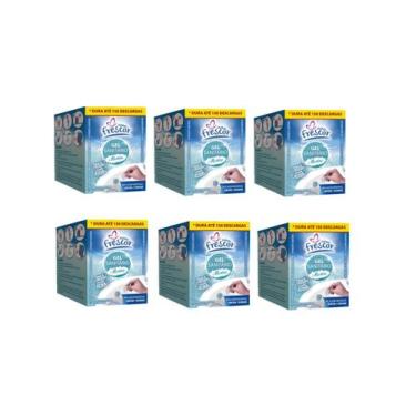 Imagem de Kit 6 Gel Sanitário Adesivo 7g Marine - Novo Frescor