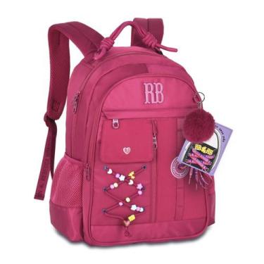 Imagem de Mochila Feminina Juvenil Moderna Rebecca Bonbon Personalizada - Clio S