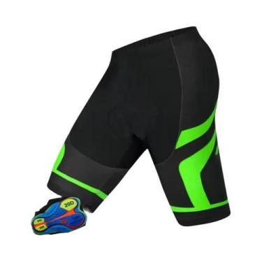 Imagem de Bermudas De Ciclismo Masculinas Com Almofada De Gel Respirável 20D Rou