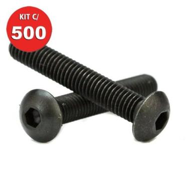 Imagem de Parafuso SEXT. INT. Abaulado M3-0.50X10 DIN 7380 CAIXA 500 - BELENUS