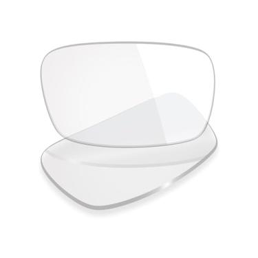 Imagem de Mryok Lentes de reposição UV400 para óculos Oakley Boomstand OX5042 de 52 mm, HD Polarized, proteção UV, resistente a impactos e ajuste perfeito - HD Clear Anti Blue Light
