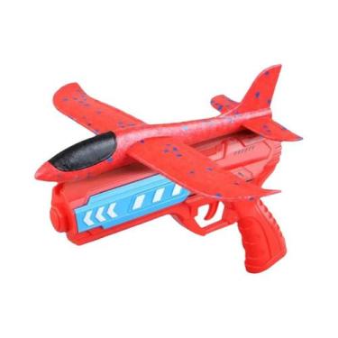 Imagem de Brinquedo De Avião De Espuma Para Crianças Com Lançador De Arma De Eje
