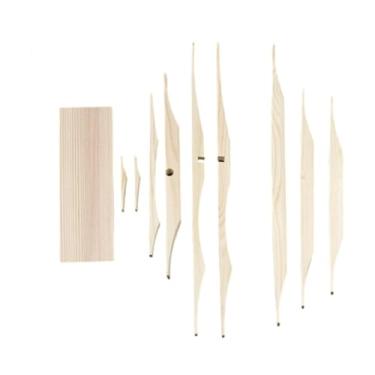 Imagem de Luwecf Kit de Reforço de Madeira de Abeto para Violão Acústico - Reparo E Substituição de Travessas para Violão