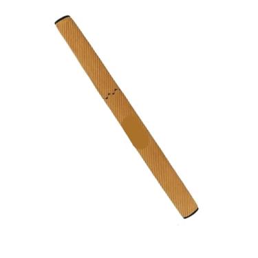 Imagem de 25-75 cm Capa de cinto de carro estendida almofadas de ombro acolchoado algodão linho espesso caminhão capa de cinto de segurança interior do carro (laranja, 30 cm)