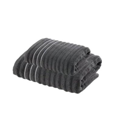 Imagem de Jogo/Kit Toalha de Banho e Rosto Grossa Macia Premium 100% Algodão 450