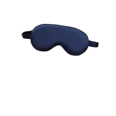 Imagem de Máscara para dormir 、 Sombreamento de viagem, tapa-olhal para soneca, remendo de olhos para descanso, cobertura de olhos para dormir à noite (azul marinho)