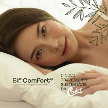 Imagem de Travesseiro Castor Biocomfort 40x60x11cm