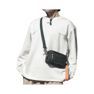 Imagem de Bolsa Transversal Casual Feminina De Grande Capacidade Com Alça Larga 