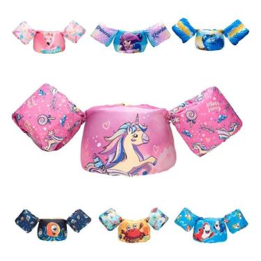 Imagem de Colete Salva-Vidas Infantil Acquafun: Segurança - Unicórnio