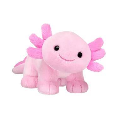 Imagem de Brinquedo De Pelúcia Axolotl Rosa 25cm, Animal De Pelúcia Macio Para C