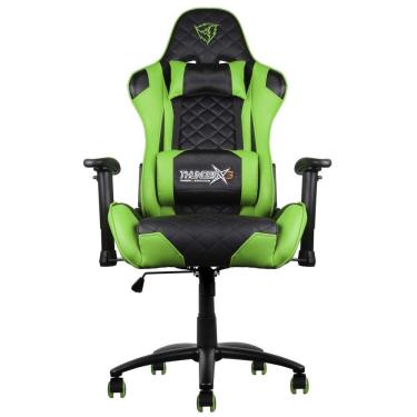 Imagem de Cadeira Gamer Profissional TGC12 Preta/verde ThunderX3