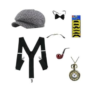 Imagem de Conjunto De Acessórios De Fantasia De Halloween Sherlock Holmes Para A